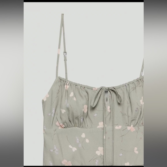 WILFRED Bellow mini dress in sage - Picture 6 of 6